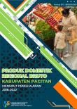 Produk Domestik Regional Bruto Kabupaten Pacitan Menurut Pengeluaran 2018-2022