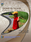 Kecamatan Tulakan Dalam Angka 2014