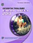 Kecamatan Tegalombo Dalam Angka 2013